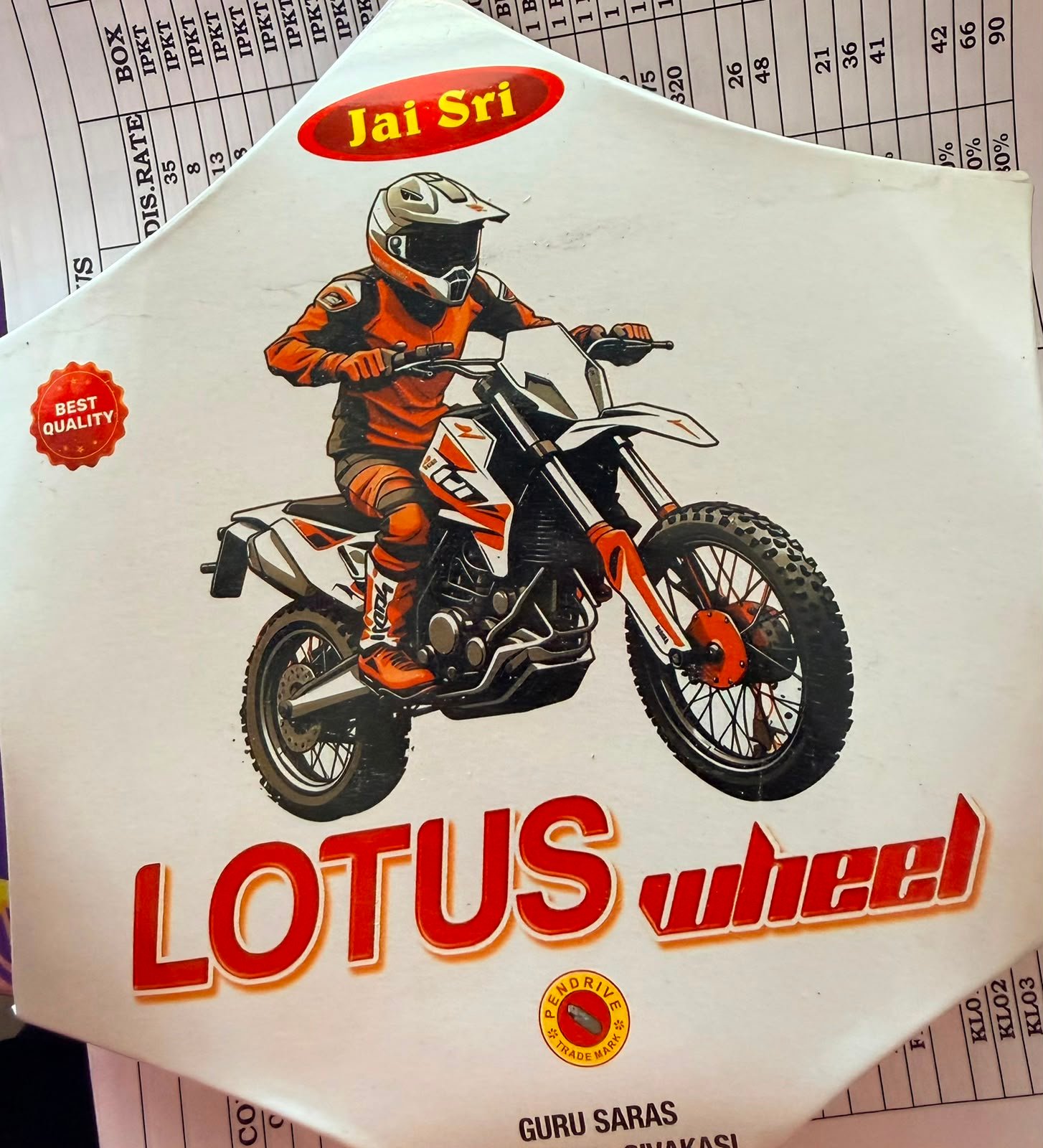 4*4 WHEEL (LOTUS WHEEL)
